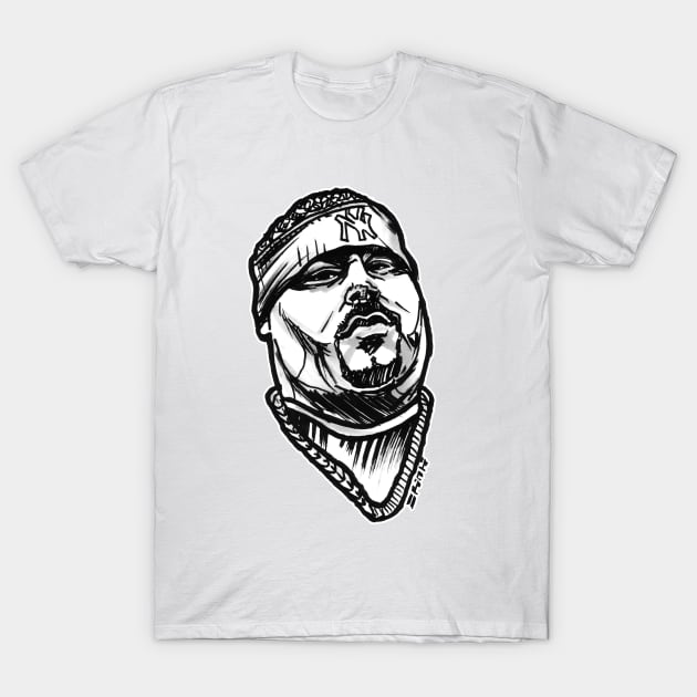 Big Punisher Pun T-Shirt T-Shirt by sketchnkustom